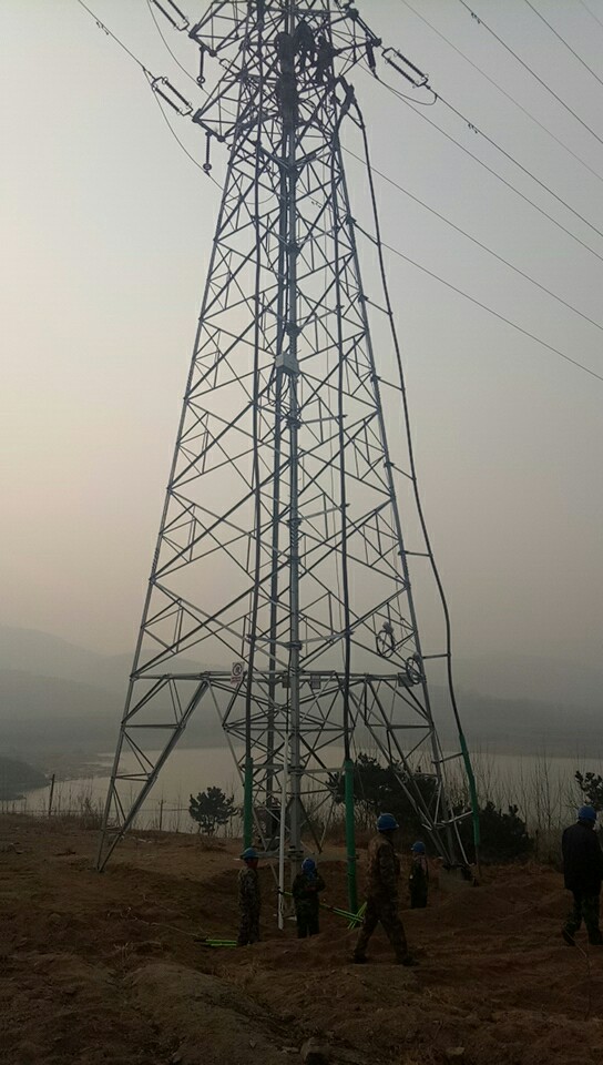 山东潍坊天融诸城风电场48MWp项目线路工程