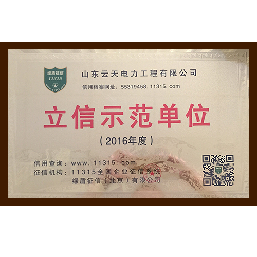 立信示范单位