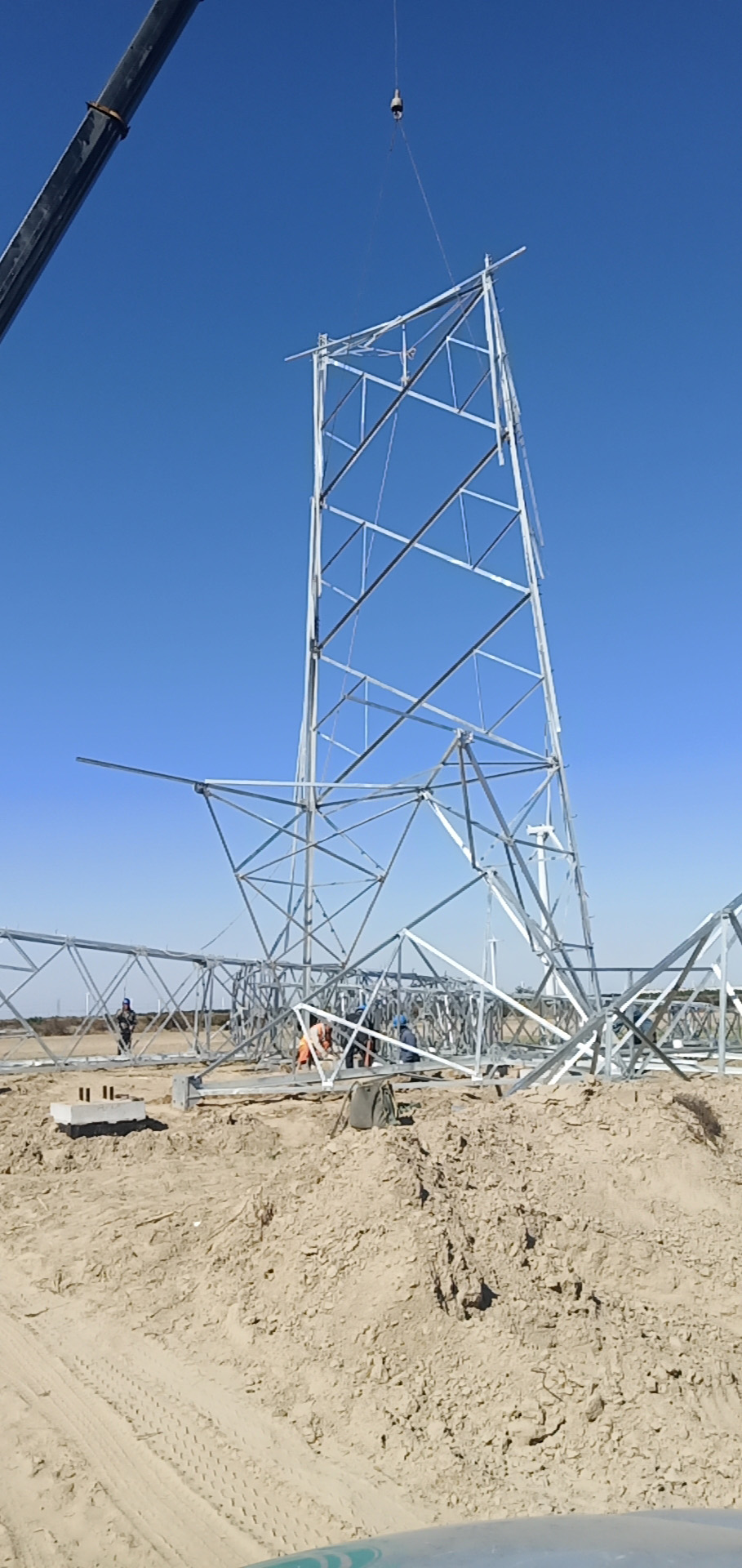 天融风能沾化50MW风电场项目35kV集电线路施工安装工程