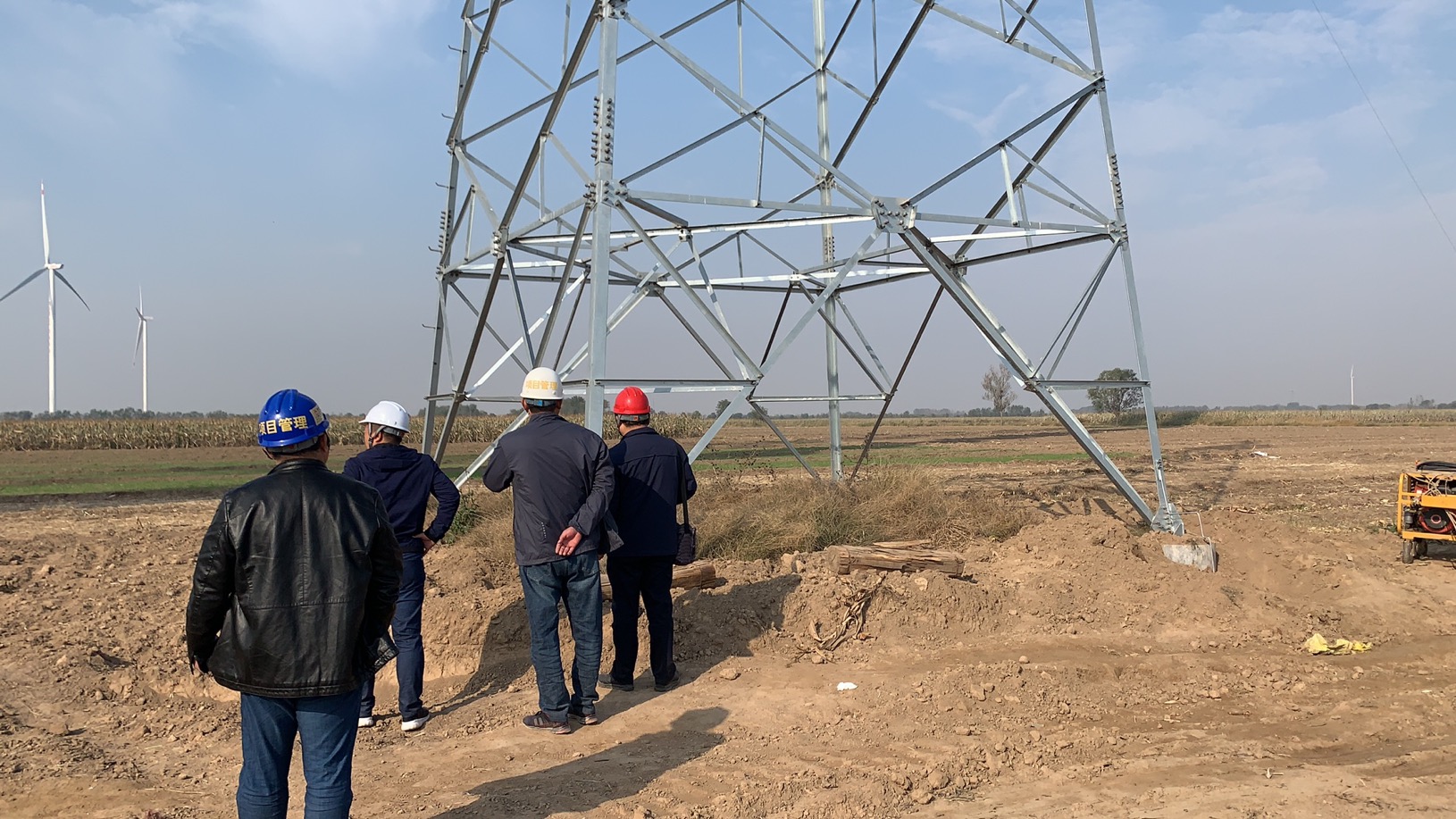 国瑞能源济南商河风电场二期工程集电线路工程